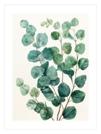 Eucalyptus Leaves Painting