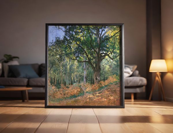 The Bodmer Oak by Claude Monet - Görsel 3