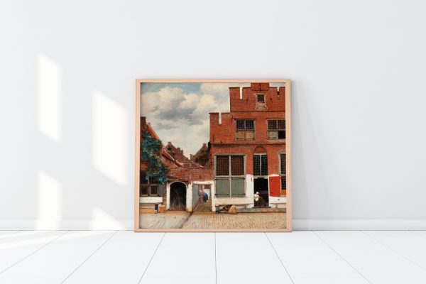 The Little Street by Johannes Vermeer - Görsel 3