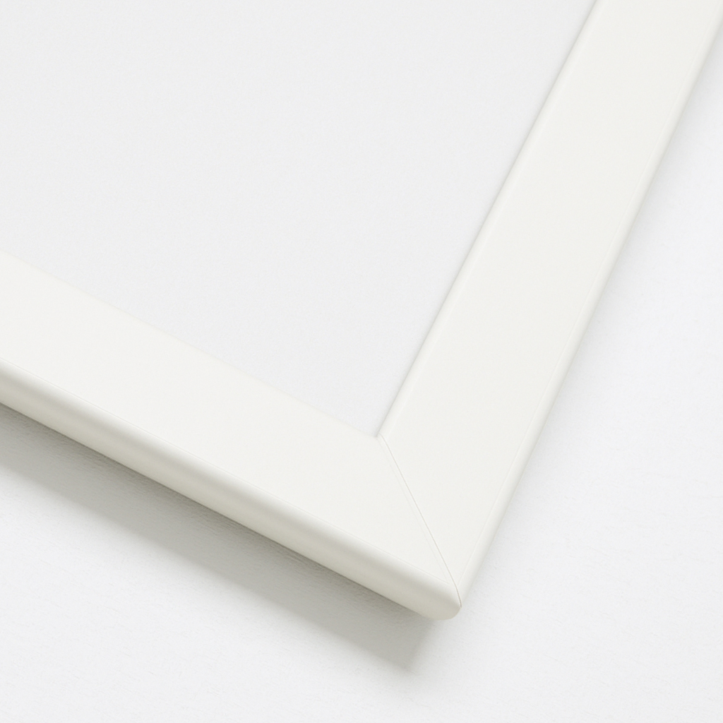 Beyaz Lamine Ahşap Çerçeve - Görsel 3