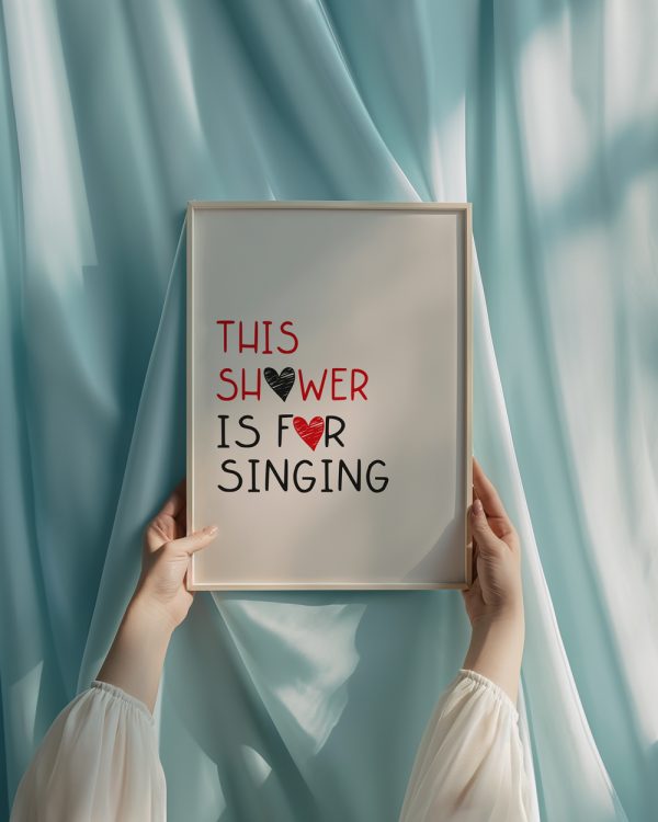 This Shower Is For Singing - Görsel 3