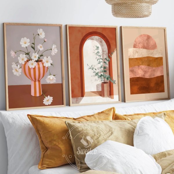 Orange Boho Set