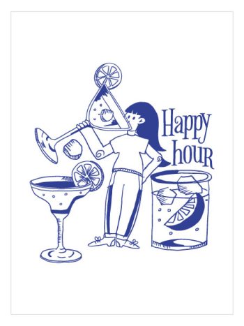 Blue Happy Hour