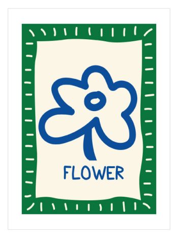 Line Flower