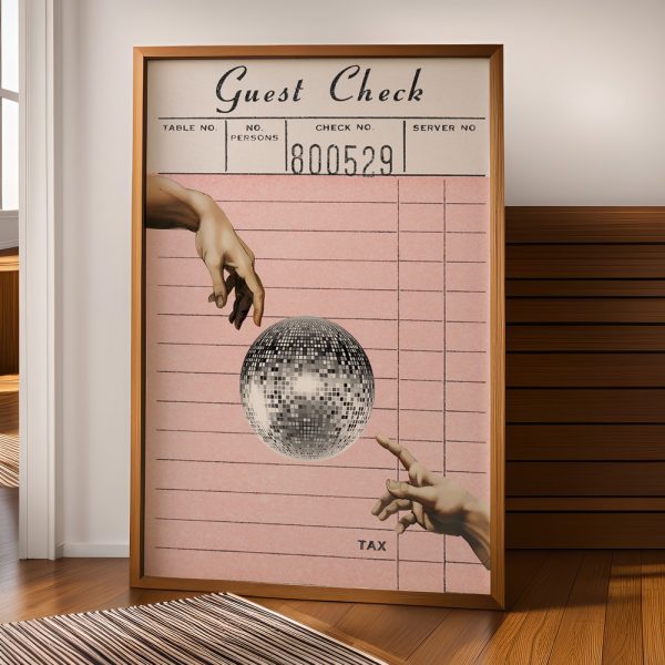 Guest Check Disco Ball - Görsel 3
