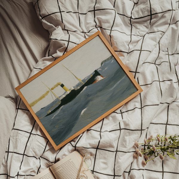 Tramp Steamer by Edward Hopper - Görsel 3
