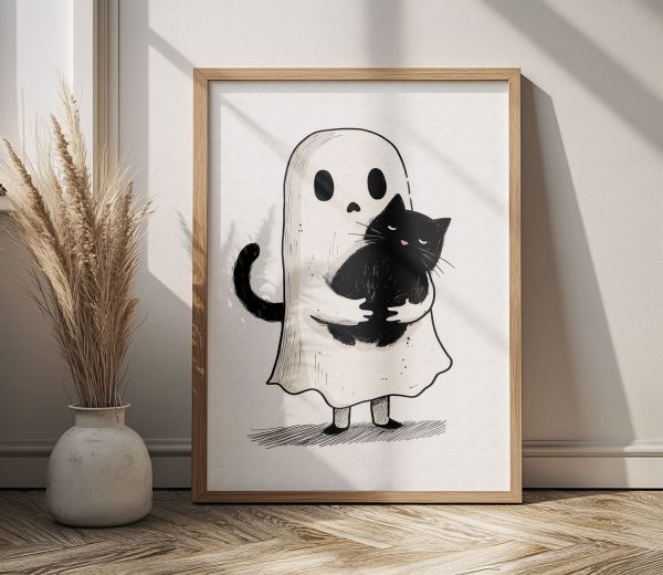 Ghost and Cat - Görsel 3