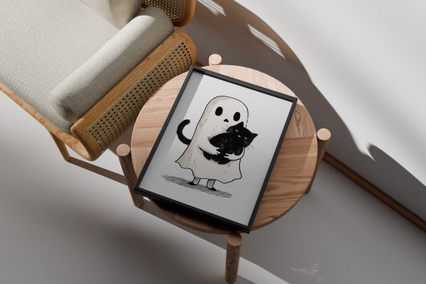 Ghost and Cat - Görsel 4
