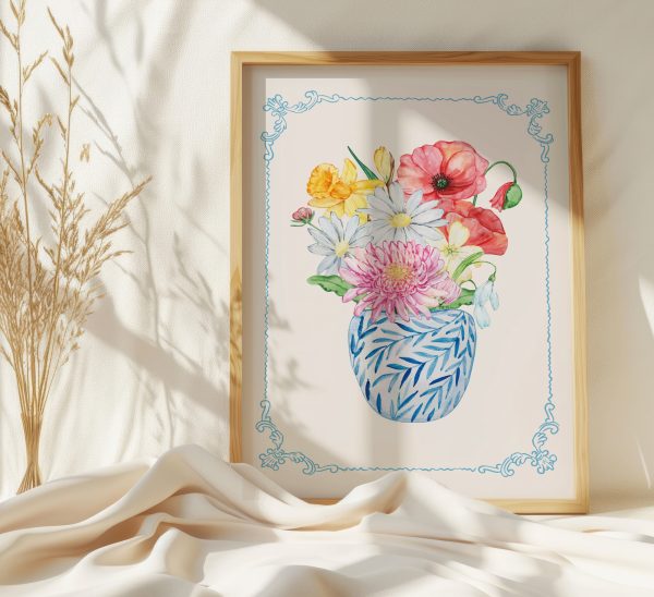 Line Flower No2 - Görsel 3