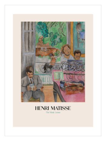 The Music Lesso by Henri Matisse