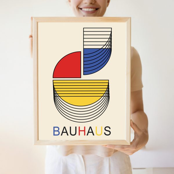 Bauhaus Geometric No2 - Görsel 3