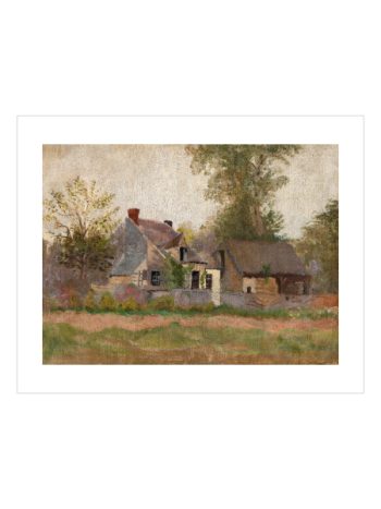 Isolated House by Laszlo Mednyanszky