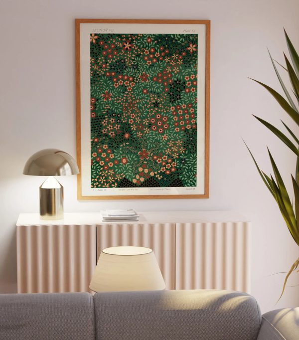 Japanese Floral by G.A. Audsleyl - Görsel 3