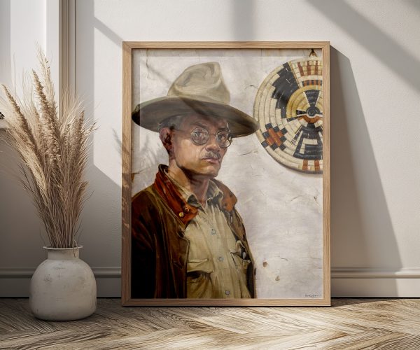 Self Portrait by Walter Ufer - Görsel 3