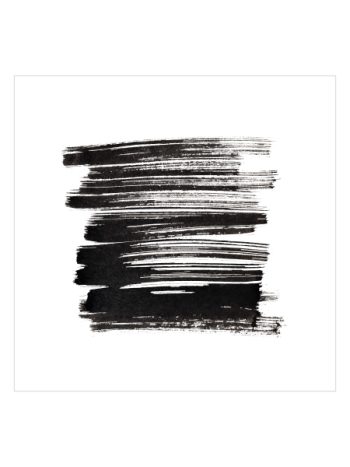Black Brush Stroke No4