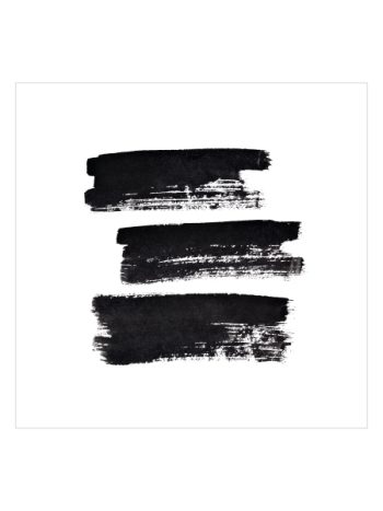 Black Brush Stroke No6