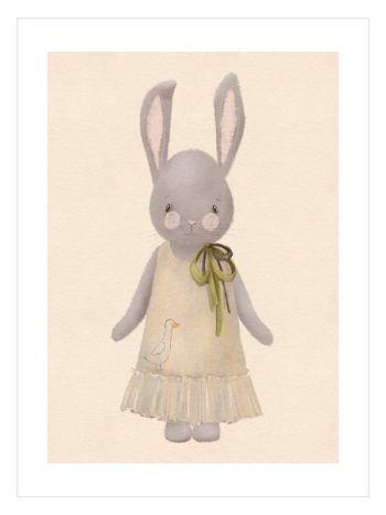 Bunny in Duck Dress