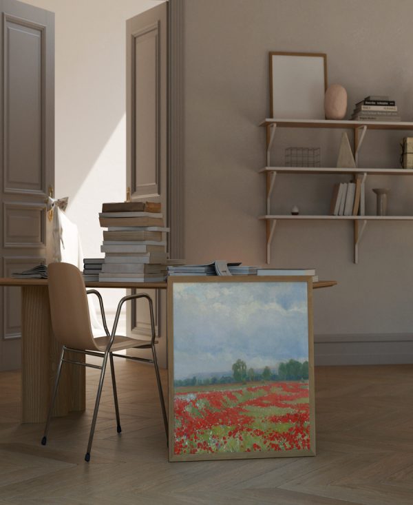 Red Landscape - Görsel 3