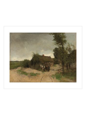 Huisje Aan De Zandweg by Anton Mauve Poster