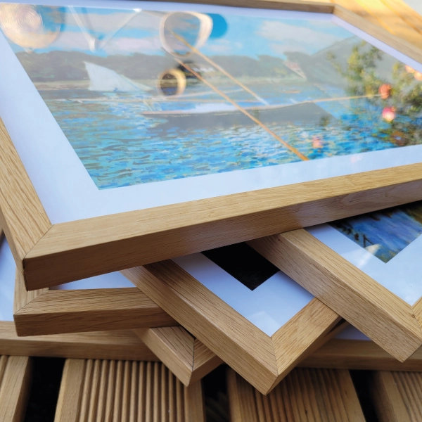 Natural meşe poster çerçevesi sweetco