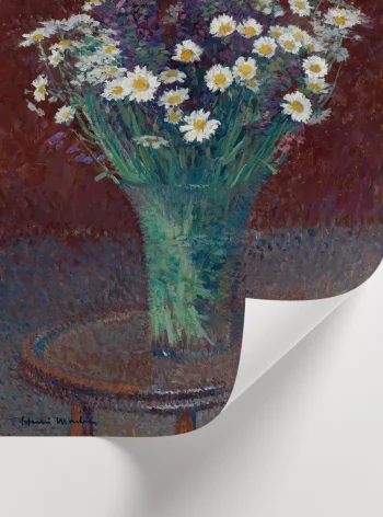 Yüksek kaliteli kağıda basılmış, klasik natürmort sanatlı dekoratif sanat posteri.