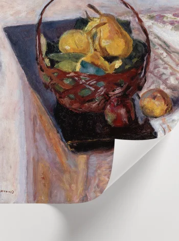 Yüksek kaliteli kağıda basılmış, 13x18 ve 50x70 cm boyutlarında dekoratif klasik natürmort posteri.