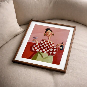 sweetco çerçeveli tablo