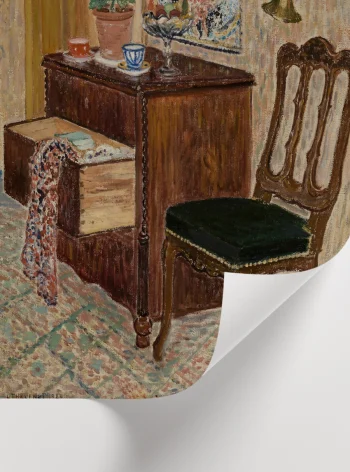 Yüksek kaliteli kağıda basılmış, 13x18 ve 50x70 cm boyutlarında dekoratif klasik iç mekan posteri.