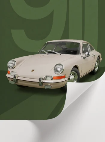 Sweetco otomobil serisi, yeşil tonlu vintage araba duvar sanatı baskısı.