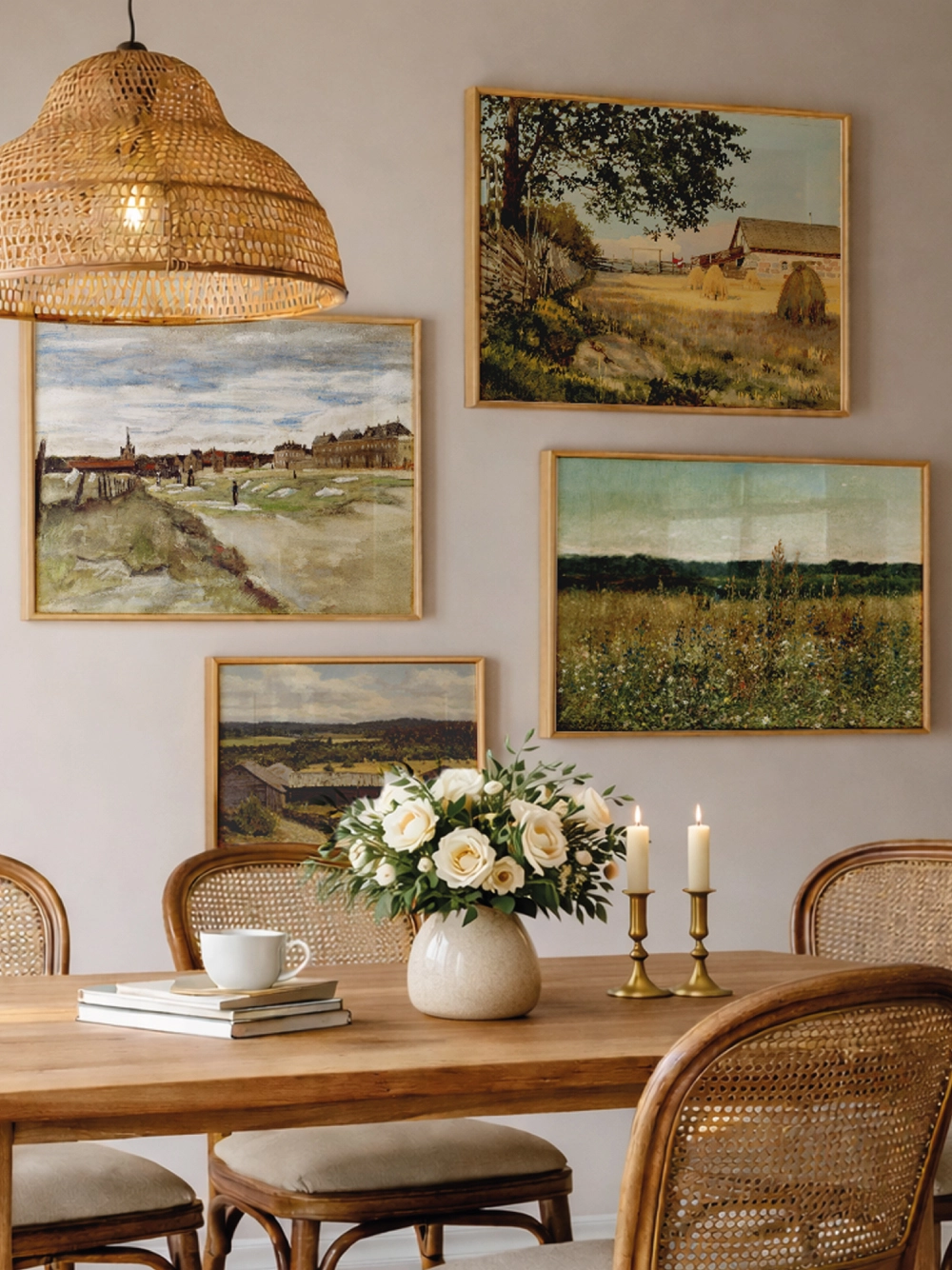 çerçeveli poster setleri