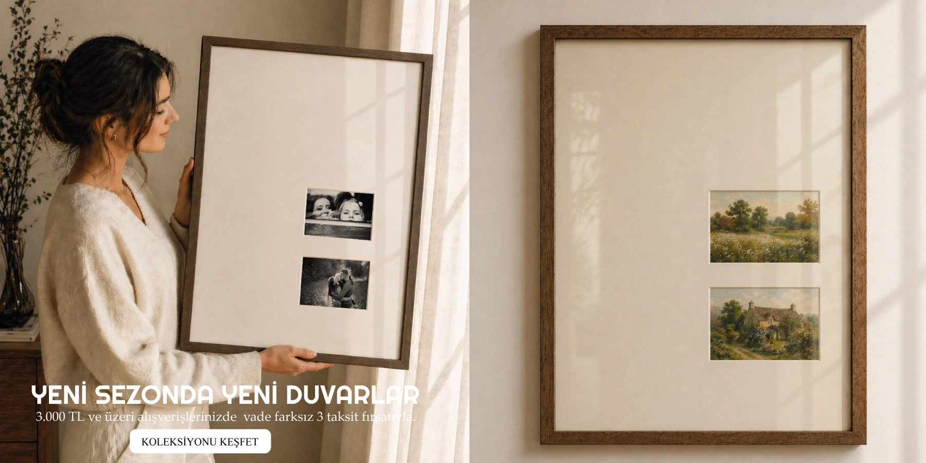 Sweetco tüm alışverişlerinizde geçerli peşin fiyatına 3 taksit fırsatı ve modern duvar dekorasyonu koleksiyonu sweetco