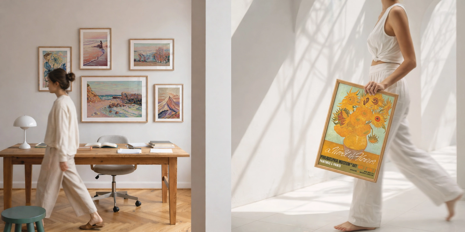 Yeni sezon Sweetco çerçeveli poster koleksiyonu ile modern duvar dekorasyonu banner görseli