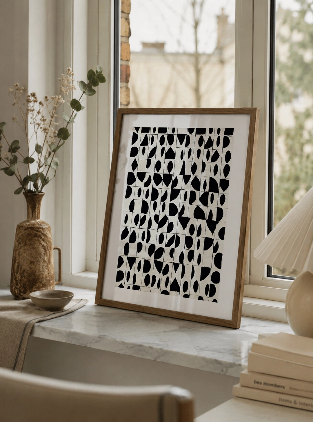 Sweetco modern galeri duvarı poster ve tablo kombinasyonu