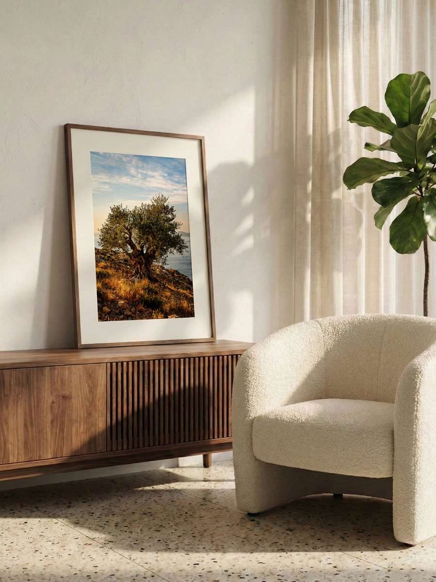 Ancient Olive Tree Poster — Antik Zeytin Ağacı - Görsel 3