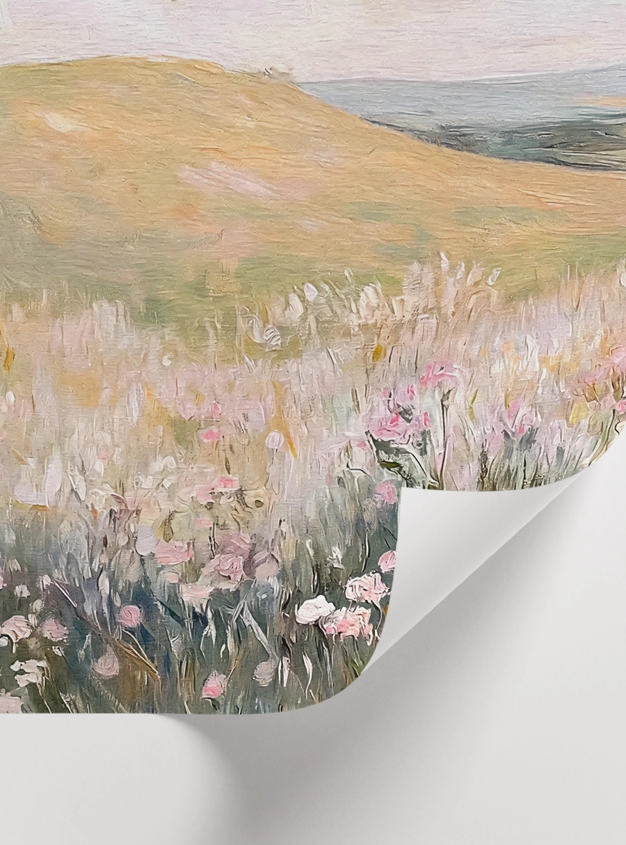 Fields of Tranquility Set — Pastel Kır Çiçeği Manzarası - Görsel 3