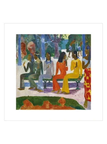 Paul Gauguin Ta Matete Poster - Tahiti Kadınları Sanat Tablosu