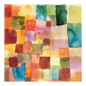 Paul Klee Color Blocks Composition Poster - Görsel 4
