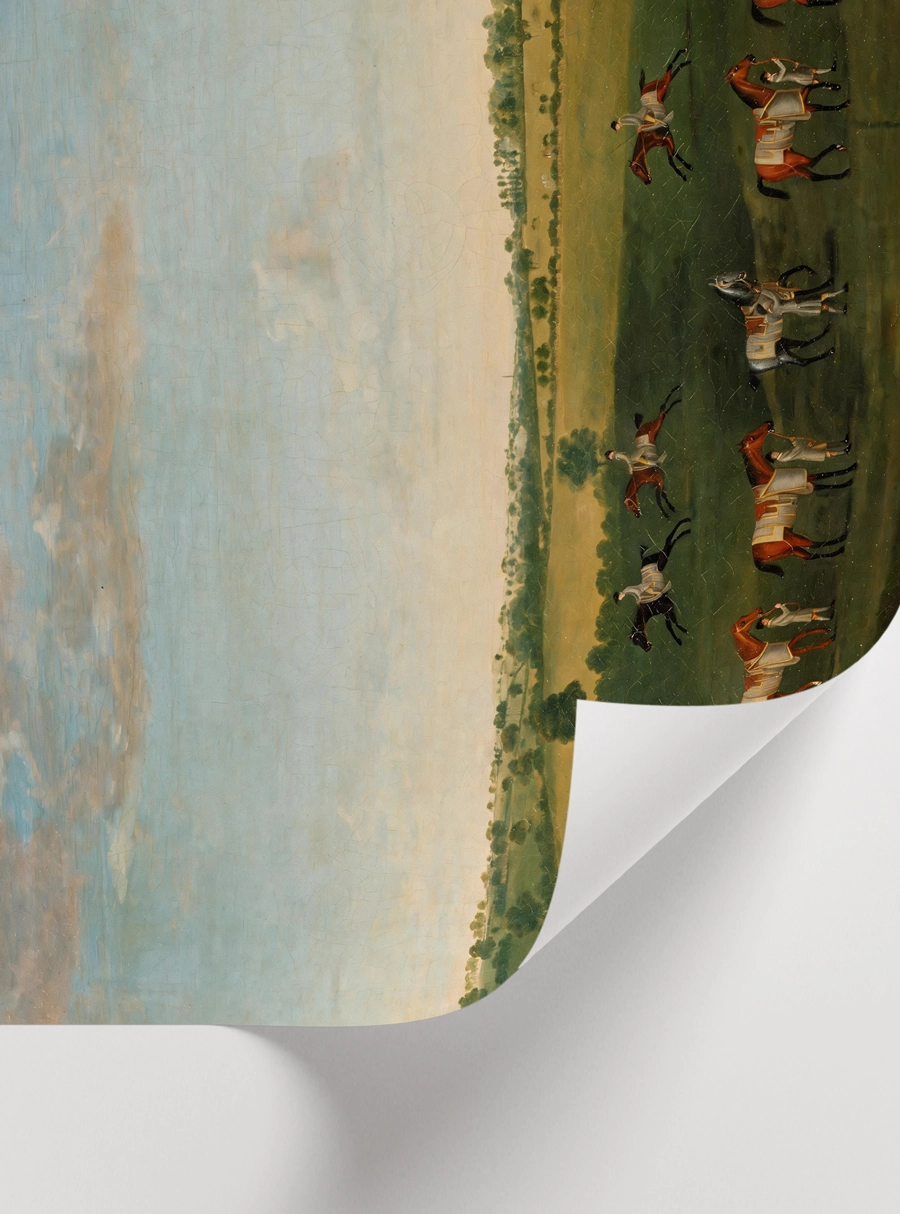 Countryside Horse Race Poster — Kırda At Yarışı Manzarası - Görsel 2