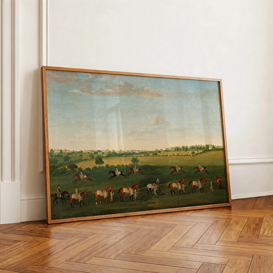 Countryside Horse Race Poster — Kırda At Yarışı Manzarası - Görsel 3
