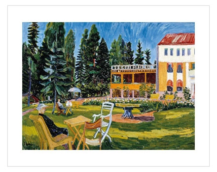 Garden Afternoon Poster — Bahçede Huzurlu Bir Öğleden Sonra - Görsel 4