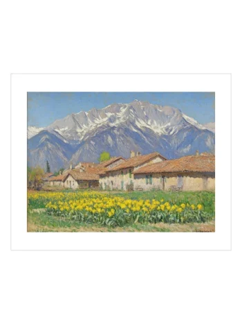 Golden-Valley-Poster-—-Dağ-Köyü-ve-Sarı-Çiçekler1