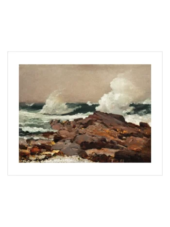 Eastern Point by Winslow Homer Poster — Doğu Noktası Manzarası