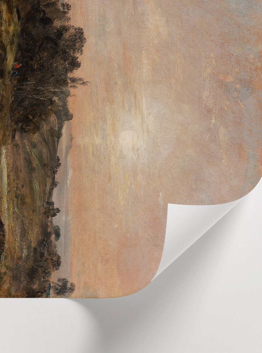 Golden Hour Landscape Poster — Gün Batımı Manzarası - Görsel 2
