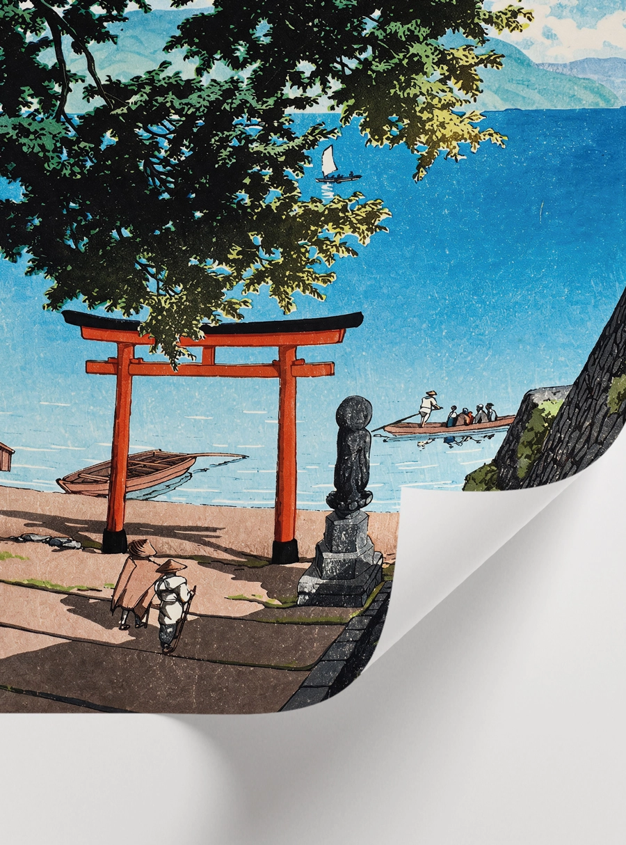 Hasui Kawase Japon Manzaraları 3’lü Poster Seti - Görsel 4