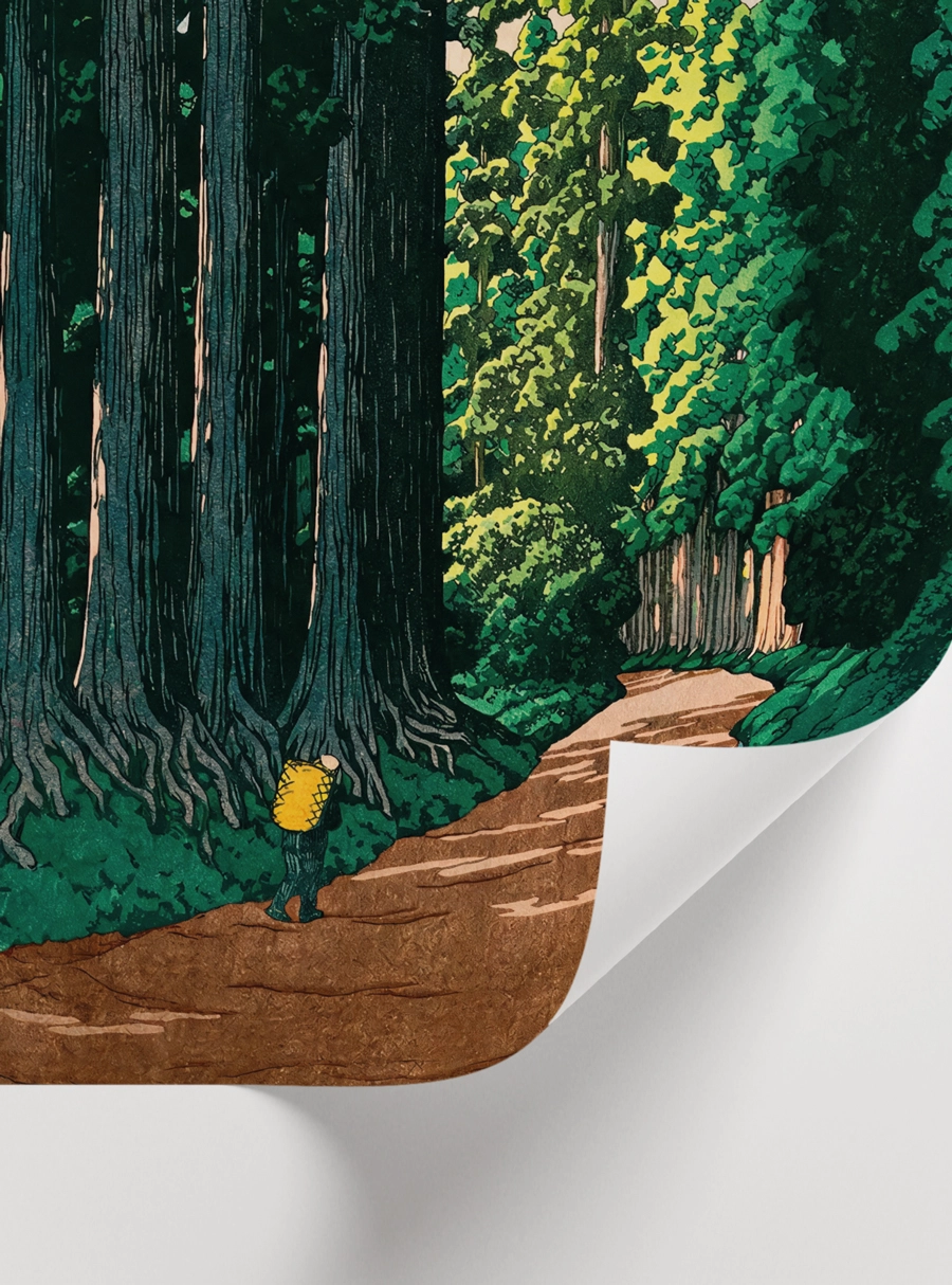 Hasui Kawase Japon Manzaraları 3’lü Poster Seti - Görsel 3