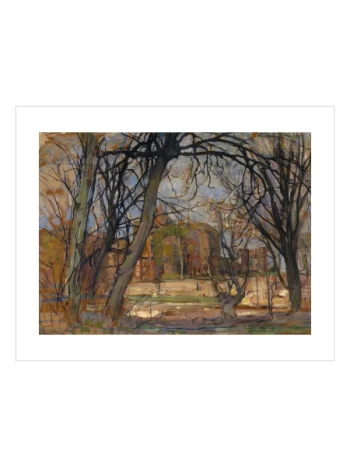 Spring Sun by Piet Mondrian Poster — Bahar Güneşi